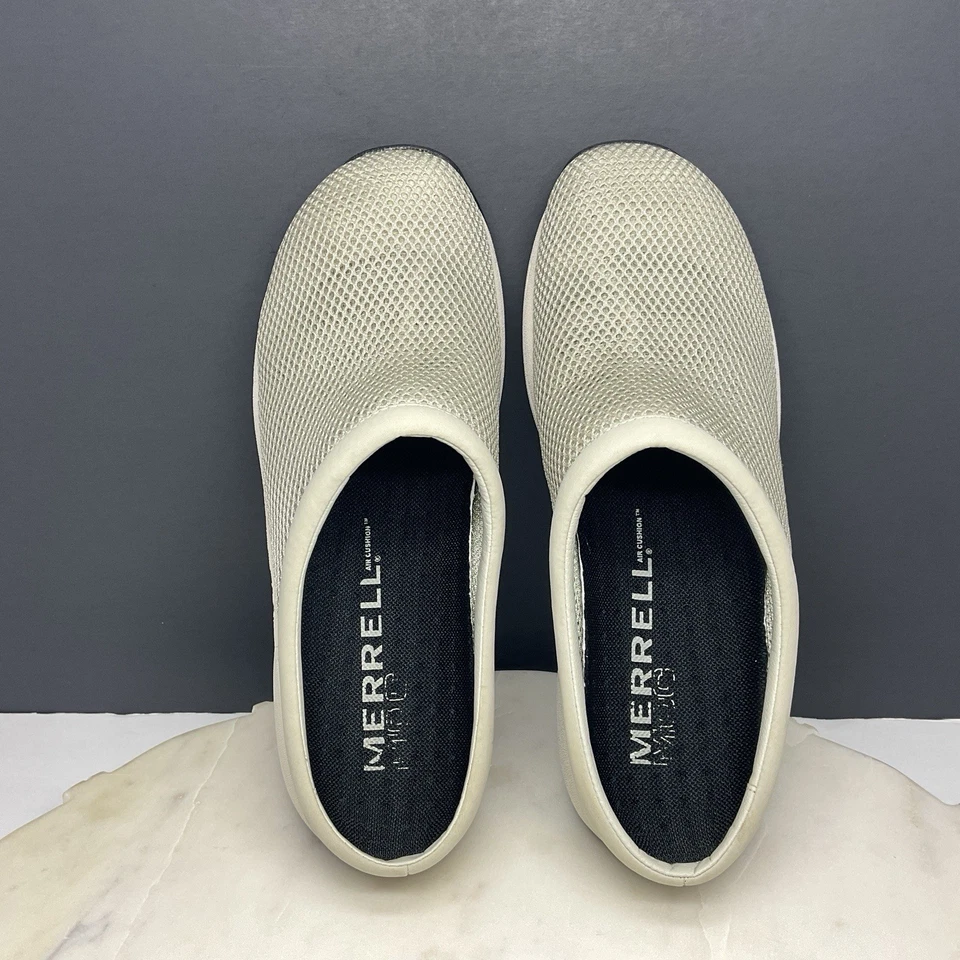 Zapatos Merrell para mujer talla 11 Primo Breeze II zuecos Silvermist malla sin cordones mula Foto 4 de 4