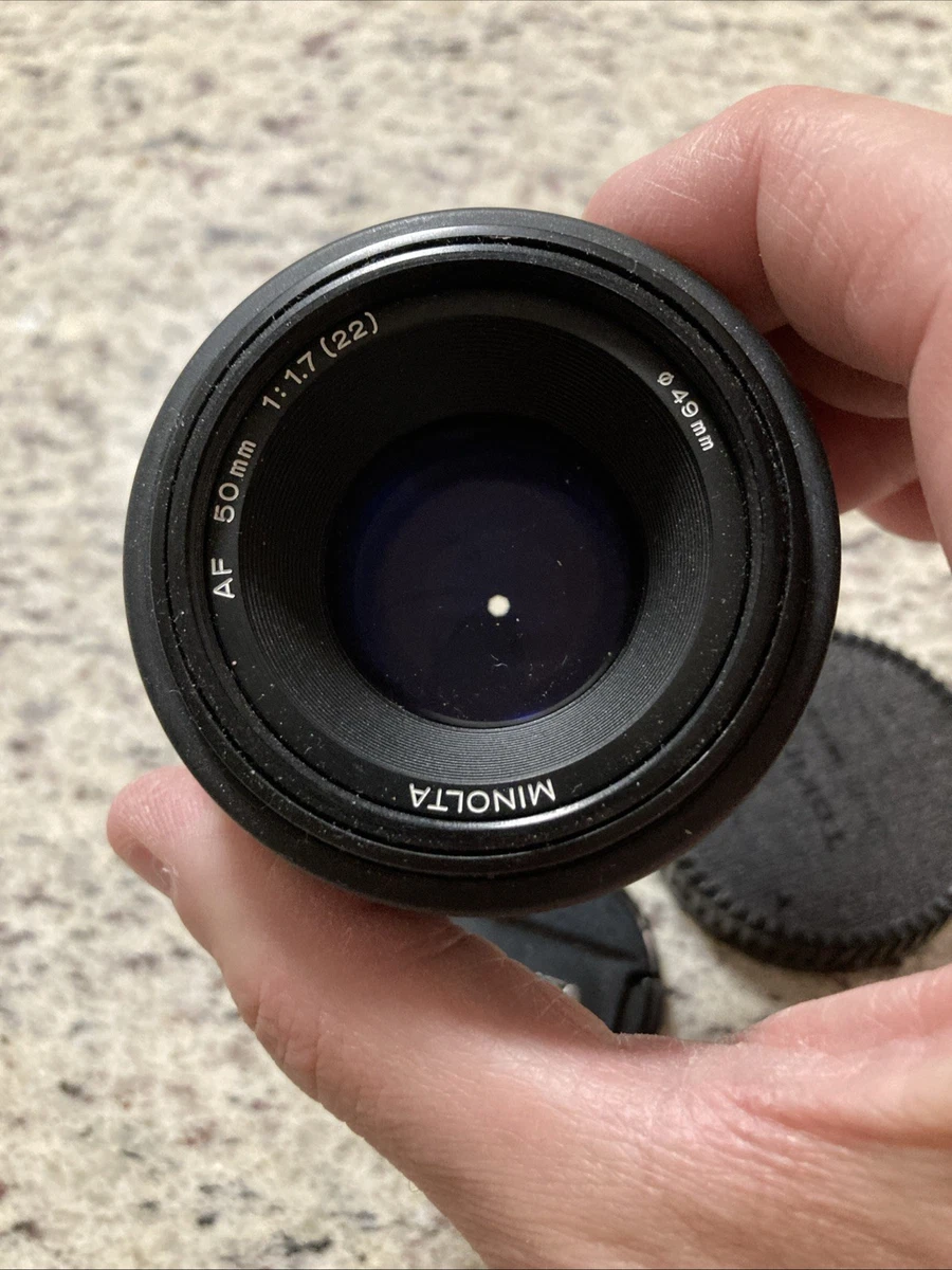 Minolta A-mount 50mm Focal Camera Lenses for sale | eBay