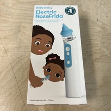 Frida Baby Electric NoseFrida Nasal Aspirator 3 Suction Levels USB for Baby ...