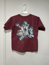 90  s Looney Tunes T-Shirt Taz  Bugs Bunny In Outer space   Flaws  Sz S