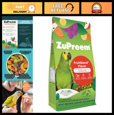 FruitBlend Bird Pellets for Large Birds - Daily Nutrition for Cockatoos Macaws
