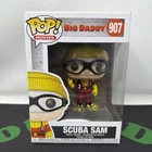 Funko Pop! Movies Big Daddy Scuba Sam #907 Vinyl Figure Vaulted New In Box
