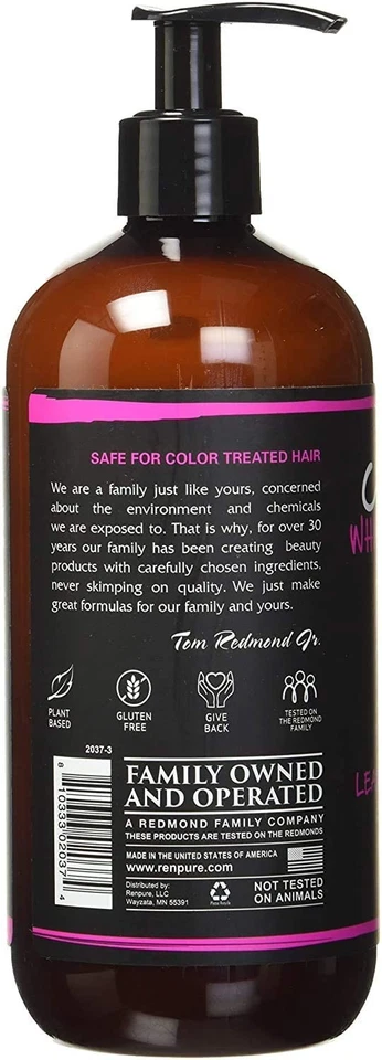 Crema batida acondicionador sin enjuague 16 fl oz | Cuidado hidratante del cabello Foto 3 de 4