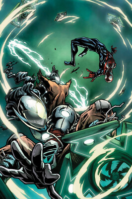 MILES MORALES: SPIDER-MAN #2 (OKAZAKI EXCLUSIVE VIRGIN)(1ST APP NEW VILLAIN!)