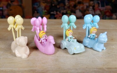 Vintage Polly Pocket Let s Party Board Game Replacement Pieces Display 80s 90s