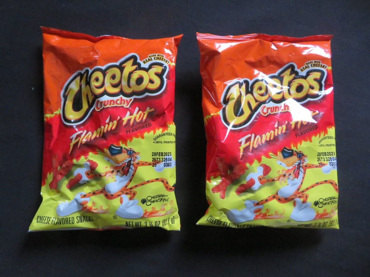 CHEETOS® Crunchy FLAMIN' HOT® Cheese Flavored Snacks