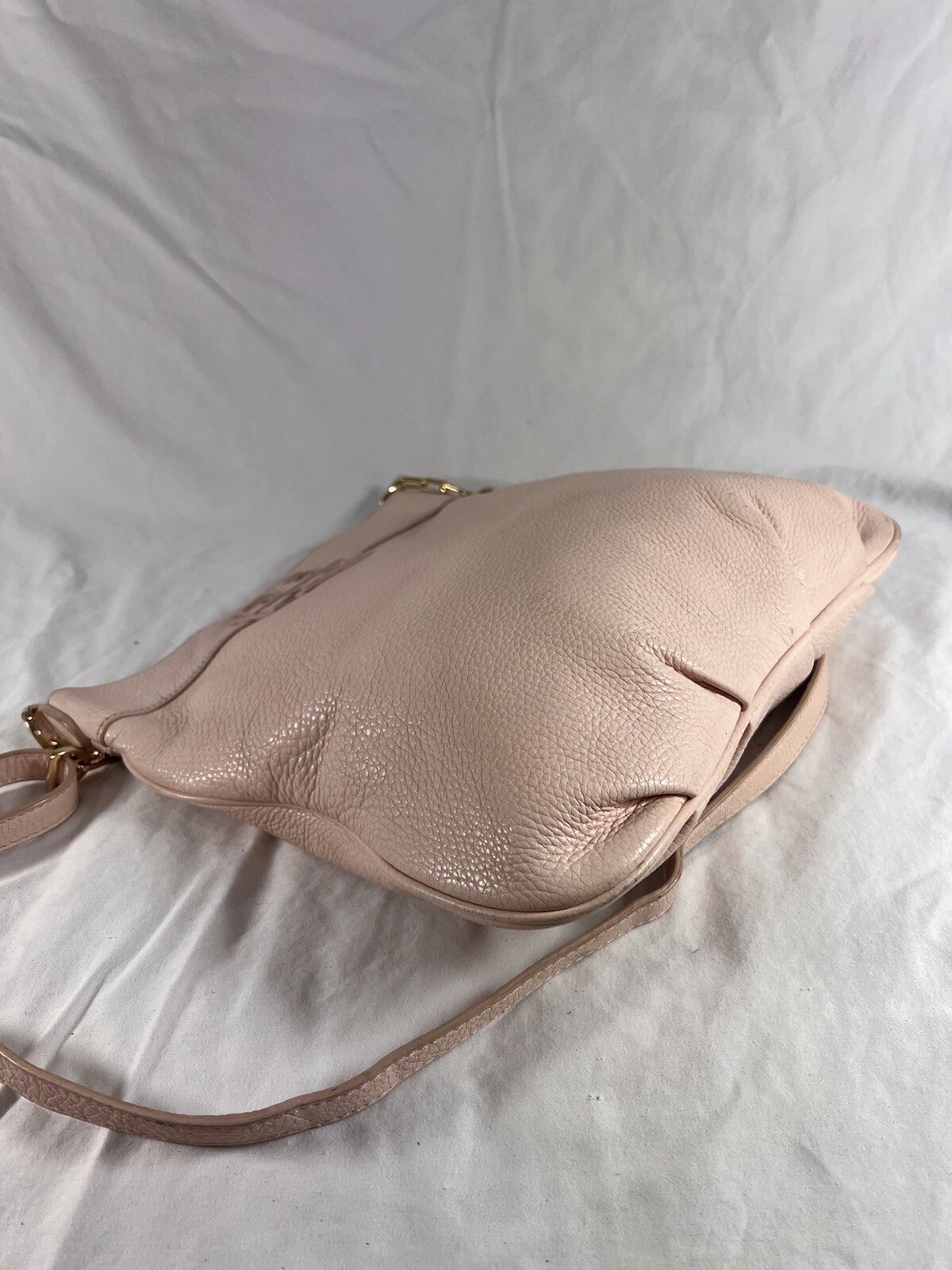 Borsa a tracolla TORY BURCH in pelle rosa logo Mcgraw Swingpack