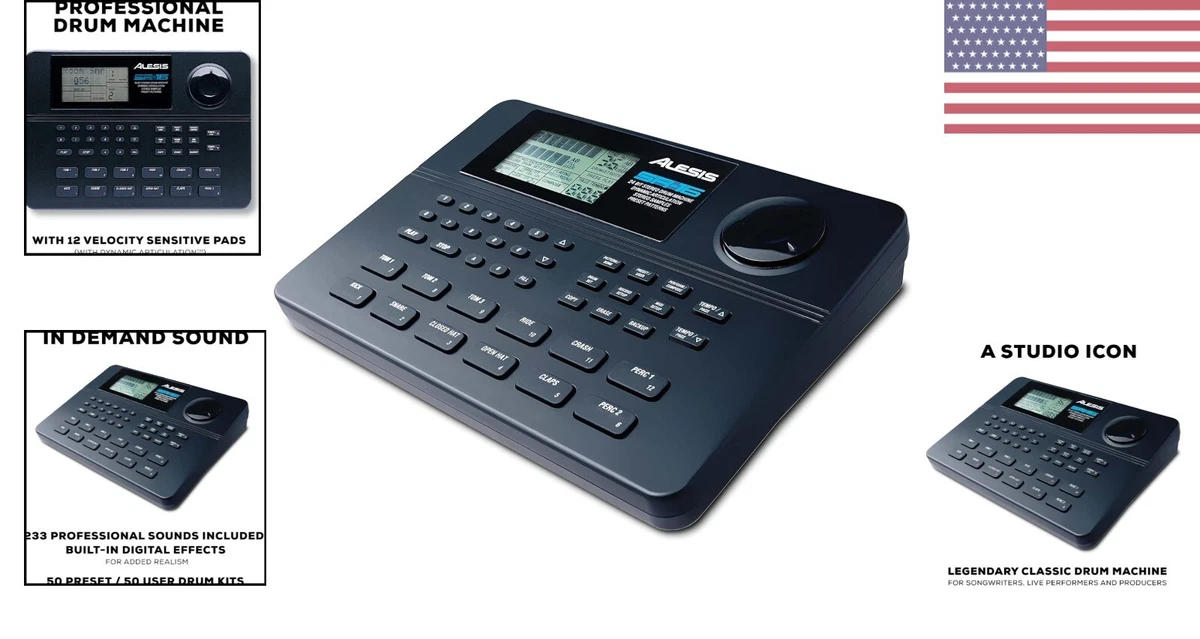 Versatile SR 16 Drum Machine with In Demand Sound MIDI