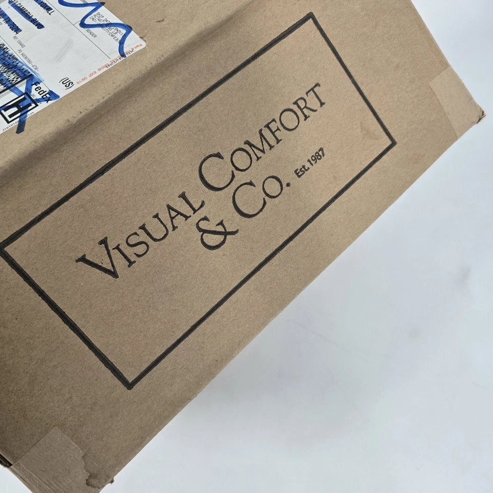 Visual Comfort Goodman Petite Hanging Light Antique Brass TOB5089HAB NO SHADE - Image 2 of 4