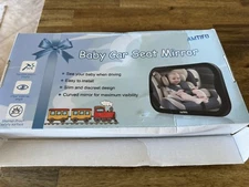 Amtifo Baby In-Sight Car Mirror, Crash Tested and Shatter Resistant New