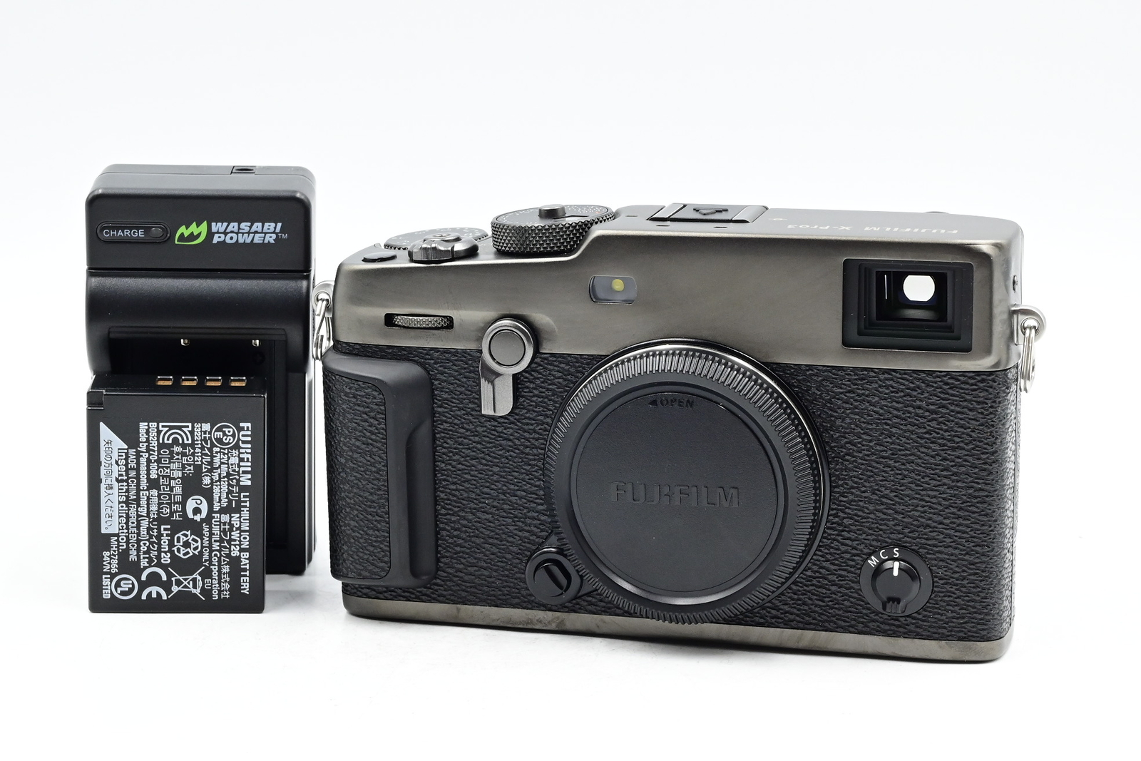 Cámara sin espejo Fujifilm X-Pro3 26,1 MP titanio Dura plateada #087