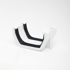 Polypipe Square Section Gutter Grey Union 112mm RS202G