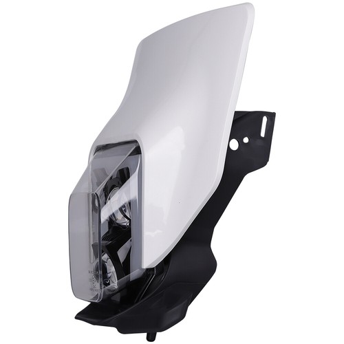 US LED Headlight w/White Bezel For Husqvarna 701 Enduro 701 Supermoto 2015-2024 - Picture 3 of 12