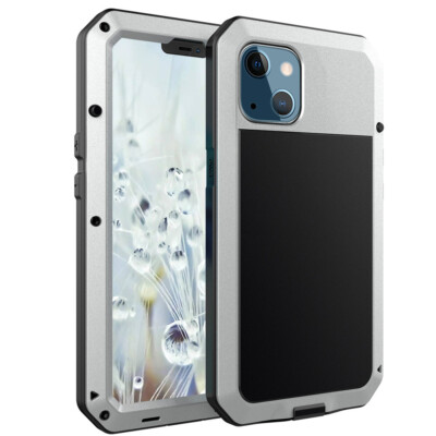 Heavy Duty Metal Cover Aluminum Shockproof Case For iPhone 14 Pro Plus 14 ProMax