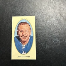 Bvv #44 Johnny Bower  2011/12 upper deck Parkhurst champions mini green back￼