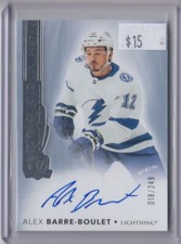 2021-22 Upper Deck The Cup Signature Autograph Rookie Alex Barre-Boulet RC Auto