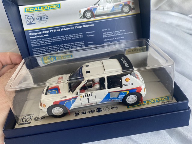 PEUGEOT 205 T16 TIMO SALONEN SCALEXTRIC C3591A