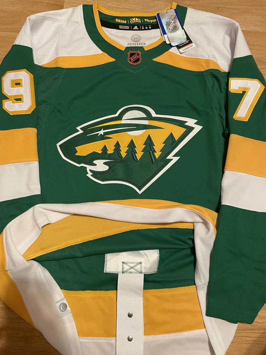 Kirill Kaprizov Signed Adidas Authentic Minnesota Wild Reverse