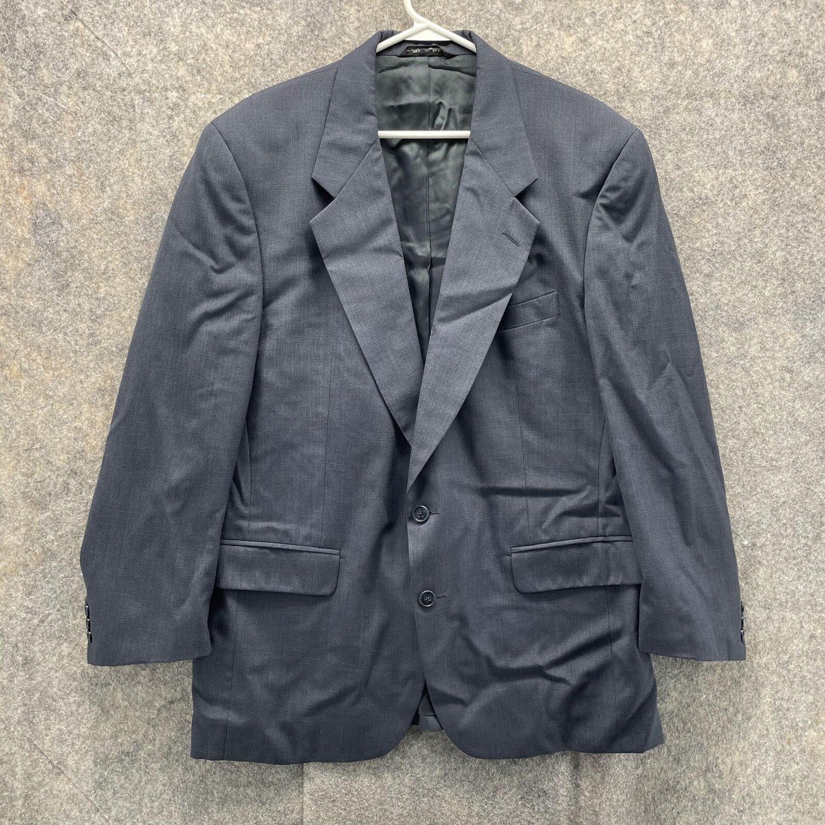 Christian Dior Monsieur Blazer Men 44R Adult Blue 2 Button Pockets