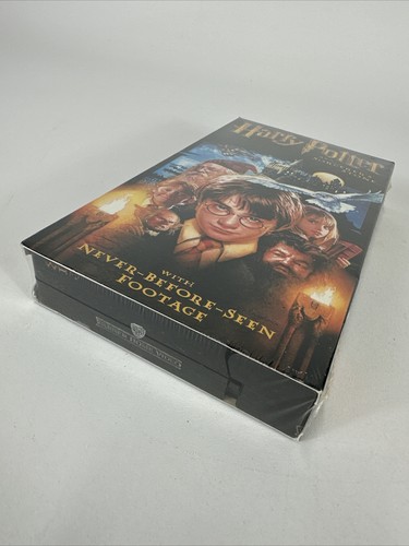 BRAND NEW Harry Potter & The Sorcerer's Stone (VHS; 2001) RARE Sealed Watermarks - Picture 3 of 3