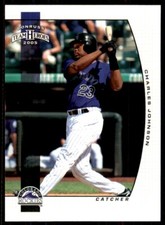 2005 Donruss Team Heroes Charles Johnson Colorado Rockies #105 MLB Baseball