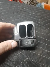 Bead Blasted Handlebar Switch Button Housing Bar Hand Control Set 