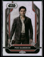 Star Wars Topps Chrome 2024 Card Costco Super Box Refractor - Poe Dameron
