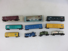 Atlas Reefer Tank Hopper Gondola Box Car Lot 10pc N Gauge Scale