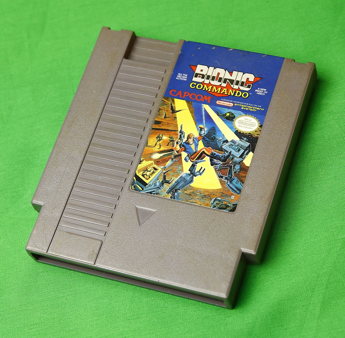 Bionic Commando Nintendo Entertainment System Console NES 1988