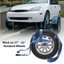 2PCS Heavy Duty Car Basket Tiedown Straps Tire Tow Dolly Wheel - Foto 11