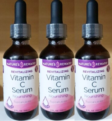 Vitamina C SERUM 12% 3x 59ml.  Nutre Hidrata y Revitaliza su rostro Envio GRATIS