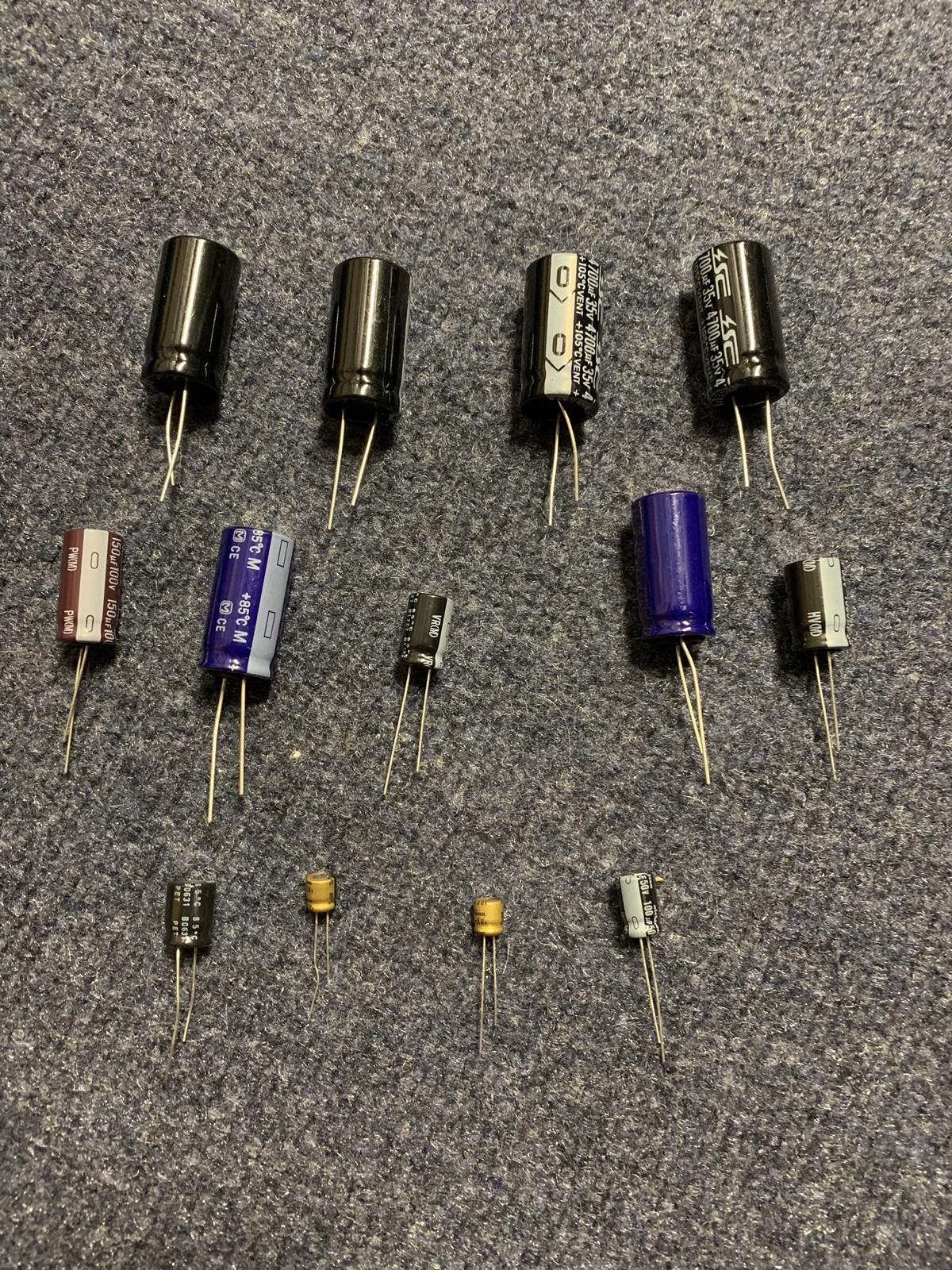 Capacitor Rebuild Kit for Data East Pinball Power Supply 520-5047-00