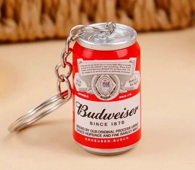 Budweiser Bier USA Mini Dose Schlüsselanhänger Mini Can Key Chain