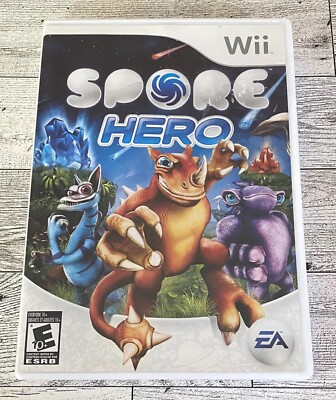 Spore Hero Nintendo Wii - Complete In Box