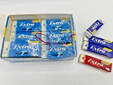 Vintage Wrigleys Chewing Gum Extra mixed lot with opened box NutraSweet