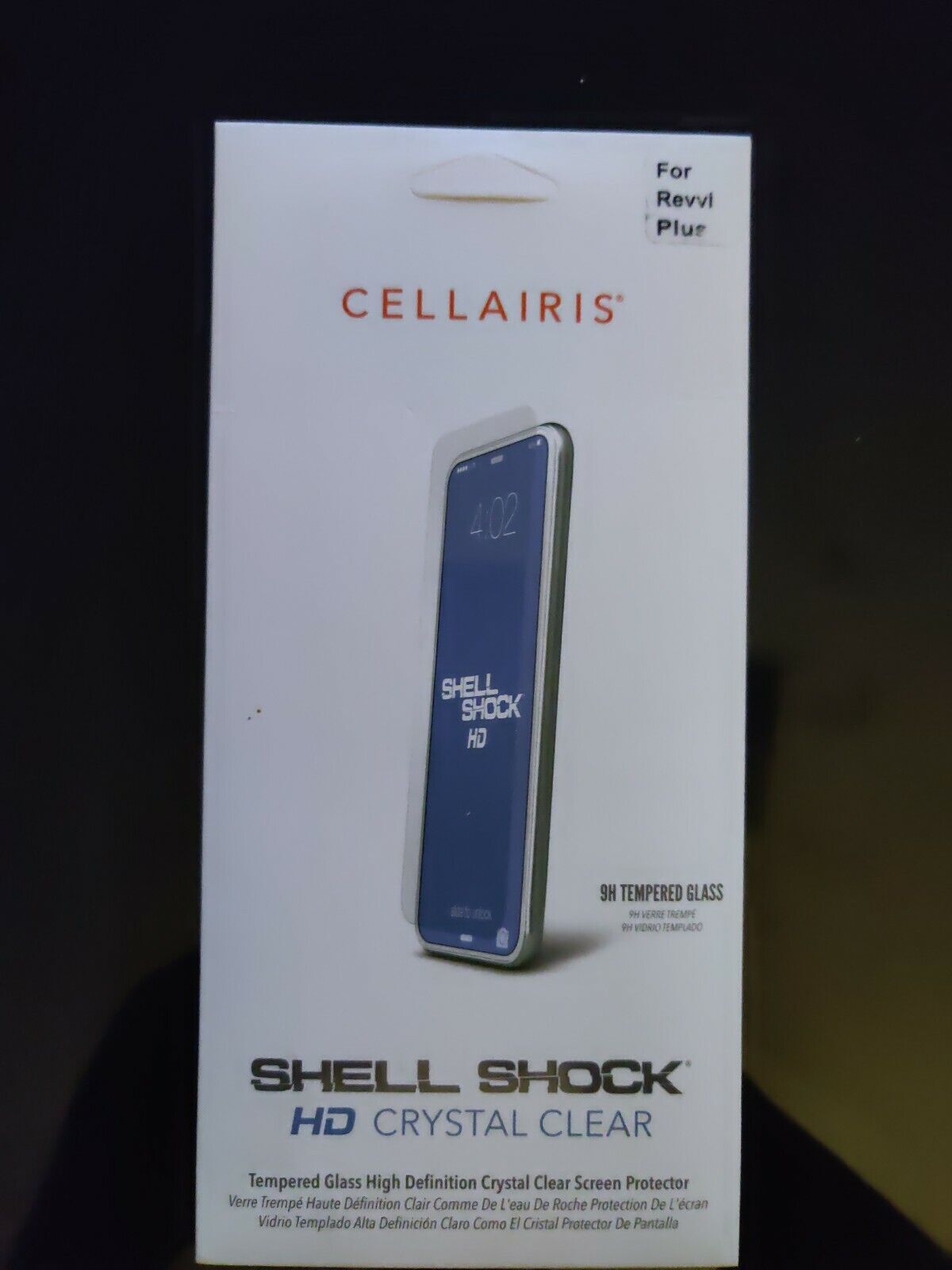 Cellairis Shell Shock Hd Crystal Clear For Revvl Plus