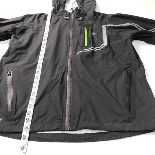 DARE2B Men's Grey Hooded Waterproof Ski Jacket Medium 40in Chest Zip Pockets - Picture 5 of 9