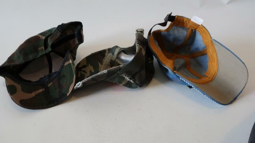 WOMENS DESIGNER BALL CAPS-3 SEXY ISRAEL ARMY ACDC SZ OS * - Picture 4 of 5