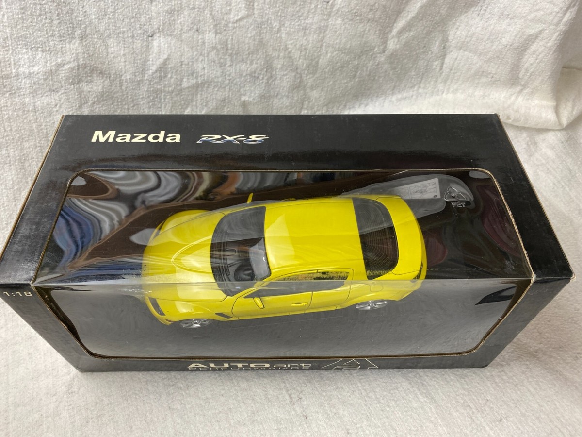 Mazda RX-8 1/18スケール イエロー AUTOart 1/18 Mazda RX-8 No.124 | eBay