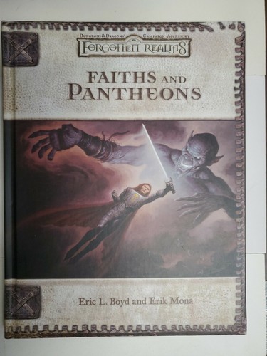 Dungeons & Dragons - Forgotten Realms - Faiths And Pantheons - Livre NEUF