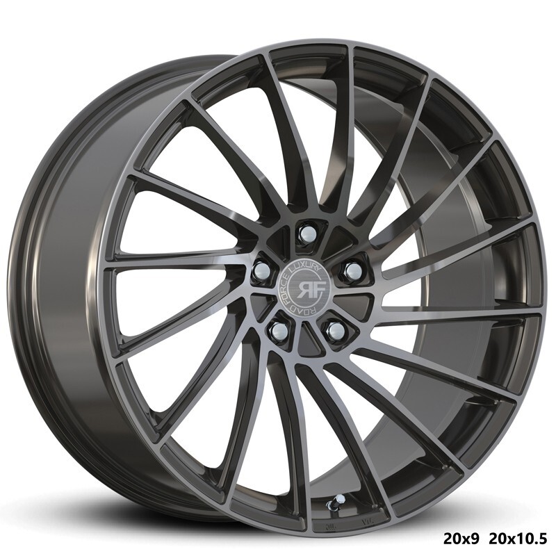 20" Road Force RFF3 Wheels for Benz Audi BMW Tesla Jaguar Maserati Camaro Dodge