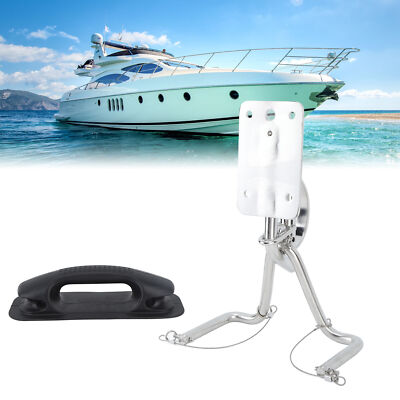 IBS Quick Snap Davits For Boats - 110kg/220lbs Lifting Capacity, 304 Stainless Steel, Easy Install & Lock - View #4