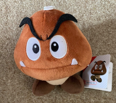 Nintendo Little Buddy Super Mario Goomba Stuffed Plush 5
