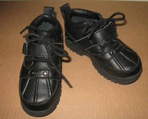kids black duck boots