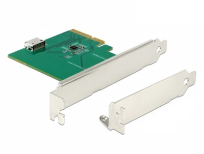 Delock PCI Express x4 Karte zu 1 x intern OCuLink SFF-8612 - Low Profile