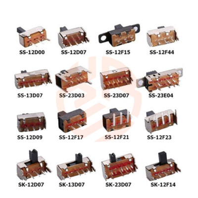Micro Toggle switches 2-Position On-OFF Miniature Model Railway Slide Switches