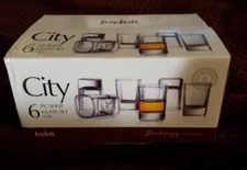joyjolt Barware Generation  Of Class And Glass 6 Pcs Shot Glass Set