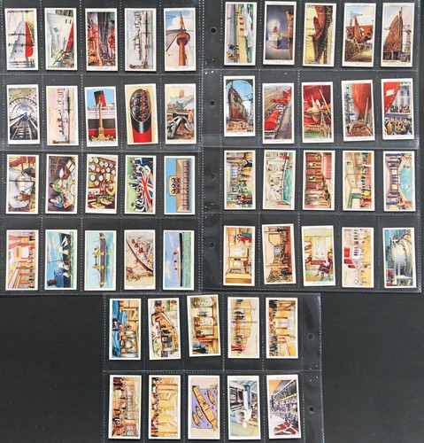 FULL SET (50) CHURCHMAN RMS THE QUEEN MARY CIGARETTE CARDS 1936
