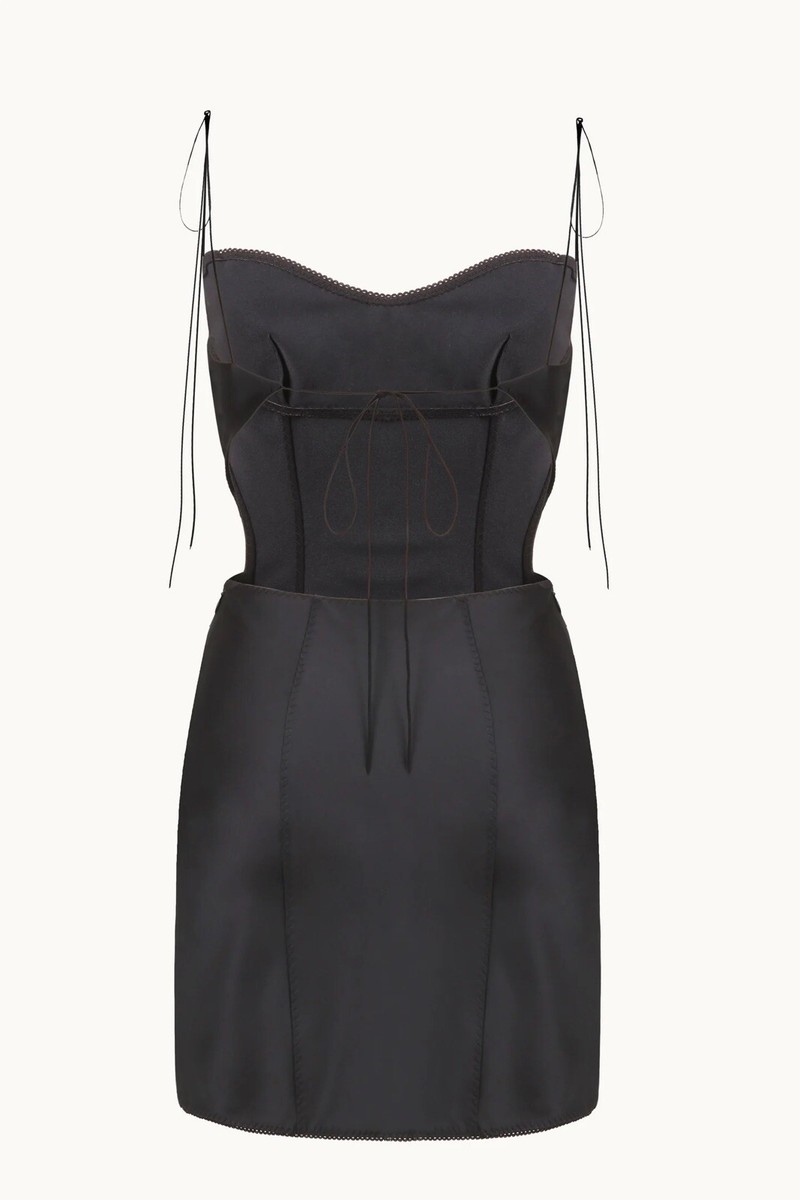【関税込み】Anna October ブラック Vivienne ミニドレス Anna October Vivienne Mini Dress Black Size M | eBay