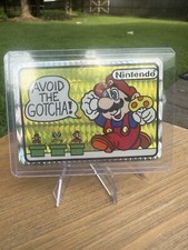 Vintage 1990 Nintendo Mario Sticker